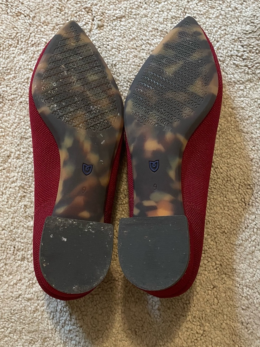 EUC Rothy’s High Point Autumn Red 8.5 - Picture 4 of 4